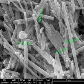 matériaux semi-conducteurs oxyde de zinc zno nanofils