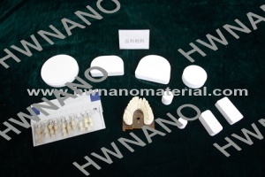 blocs de céramique dentaire nano zircone biologique