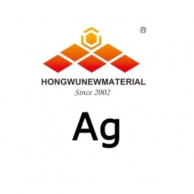 poudre de métal argenté de nanotechnologie, base de 99.99% de métaux de trace | nanomètre hongwu