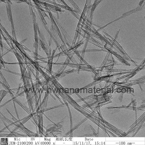 titanium oxide nanotubes with high SSA