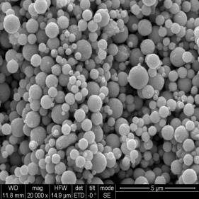 nanopoudres de cuivre (cu) de conductivité électrique ultra-fine