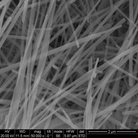 matériaux semi-conducteurs oxyde de zinc zno nanofils